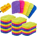 50 Pcs Reusable Duster Refills Washable Pads, Dark Color by Zubebe