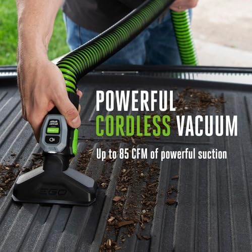 EGO Power+ Shop Vacuum Wet Dry, Car Vac, Compact Portable Cordless Cleaner, 3 Gallon 85 CFM, Battery and Charger Not Included - WDV0300 - Image 5