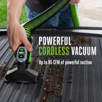 EGO Power+ Shop Vacuum Wet Dry, Car Vac, Compact Portable Cordless Cleaner, 3 Gallon 85 CFM, Battery and Charger Not Included - WDV0300 - Image 5