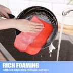 KinHwa Dish Cloths for Washing Dishes with Scrub Side, Microfiber Dish Rags - Image 6
