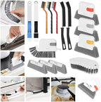 15 Pcs Window Groove Cleaning Brush Tool, Door Window Track Cleaner Groove Gap Cleaning Tools Crevice Cleaning Brush Gap Scrub Brush for Shutter Sliding Door Keyboard Tile Lines Sill Car Vents - Image 3