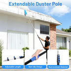 30ft High Reach Duster Kits for Cleaning (with 5-12ft Extension Pole) - Image 5