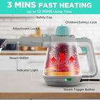HAUSHOF Handheld Steam Cleaner, 11 pcs Accessories - Image 6