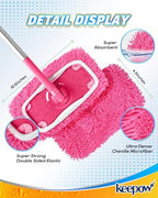 KEEPOW Reusable Microfiber Mop Pads Compatible with Swiffer Sweeper - Image 6