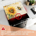28"x20" Anti-Slip Electric Stove Top Cover - Image 6