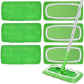 Reusable Microfiber Mop Pads for Swiffer Sweeper Mop, 6 Pack by ZHAYAO