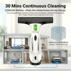 Window Vacuum Squeegee Cordless, 2000Pa Electric Window Cleaner Tool - Image 3