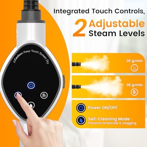 Handheld Steam Cleaner with Safety Lock & 10PCS Accessories - Image 4