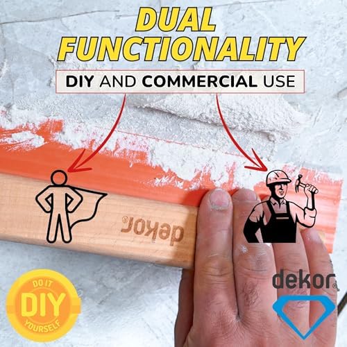 DEKOR Grout Cleaner 10" Wood Handle Tile Cleaning Tool - Image 4