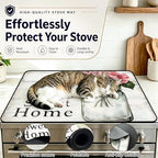 Stove Top Cover,28.5"L x 20.8"W,Heat Resistant Cooktop Protector Mat - Image 5