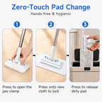 Hands-Free Flat Mop, Multi-Purpose Mops for Floor Cleaning - Image 4
