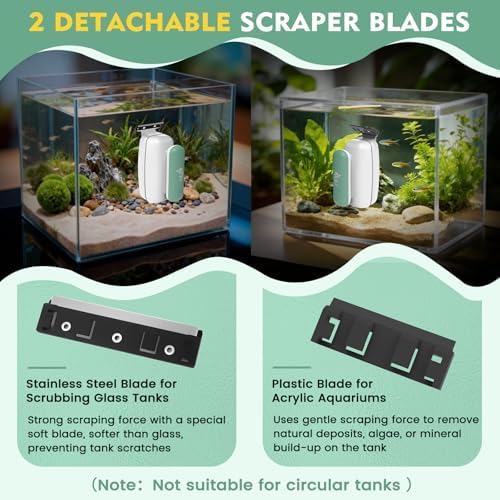 AQQA Aquarium Magnet Glass Cleaner - Enhanced Magnetic Fish Tank Cleaner - Image 5