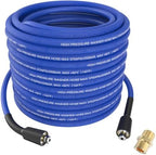Super Flexible Pressure Washer Hose 100FT x 1/4" by CLEANOVIX