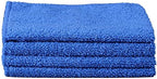 Unger 12” x 12” All-Purpose Microfiber Cloths, 4 Pack, Wet and Dry Cleaning Towels for Kitchen, Furniture, Appliances, Electronics and Glass, Reusable with Less Lint and Streak-Free Results by Unger