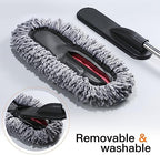 IPELY 3 Pack Large Microfiber Car Duster Exterior Scratch Free with Extendable, Car Duster Interior Multipurpose dust Cleaning - Image 3