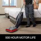 Sanitaire SC679K Tradition Upright Commercial Bagged Vacuum, Red - Image 2