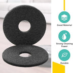 Teenyyou 2 Pcs 17" Black Floor Buffer Pads for Machine - Image 3