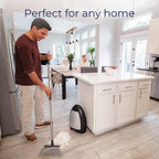 EyeVac Home Touchless Vacuum Automatic Dustpan - Great for Sweeping Pet Hair Food Dirt Kitchen - Ultra Fast & Powerful, No More Bending Down, Bagless, Corded, Automatic Sensor, 1000 Watt (Matte Black) - Image 6