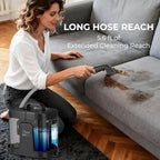 Rosewill Multi-Purpose Portable Carpet and Upholstery Cleaner, Powerful Suction 17 KPa Spot Cleaner, 550W Motor, Car and Auto Detailer, Stain/Spot Remover; Versatile Use: Carpet, Sofa, Pet Hair - Image 2