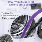 Dryer Vent Lint Vacuum Atttachments and Crevice Tool for Dyson - Image 3