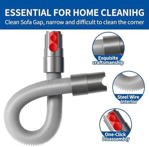 Extension Hose and Crevice Tool Compatible with Dyson V7 V8 V10 V15 Cleaner - Image 4