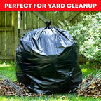 Tasker 44-45 Gallon Trash Bags Heavy Duty, Commercial & Office Garbage Bags - Image 6