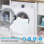 Fushing 7Pcs Steam Mop Pads, Washable Microfiber Cleaning Steamer Replacement Pads for Shark Steam & Spray Mop S3101 S3251 SK460 SK410 S3101n2 S3250 SK435CO SK140 SK141,White - Image 4