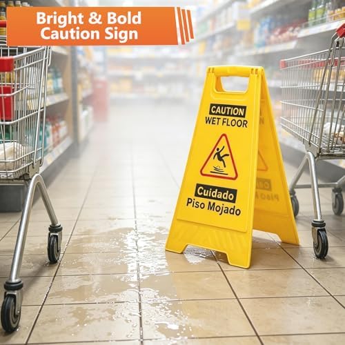 VOUBIEN 35 Qt Commercial Mop Bucket with Side-Press Wringer Combo on Wheels - Image 6