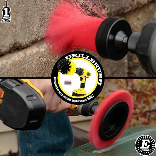 Drillbrush Hard Bristle Cleaning Brush for Crevices and Gaps - Outdoor - Image 2