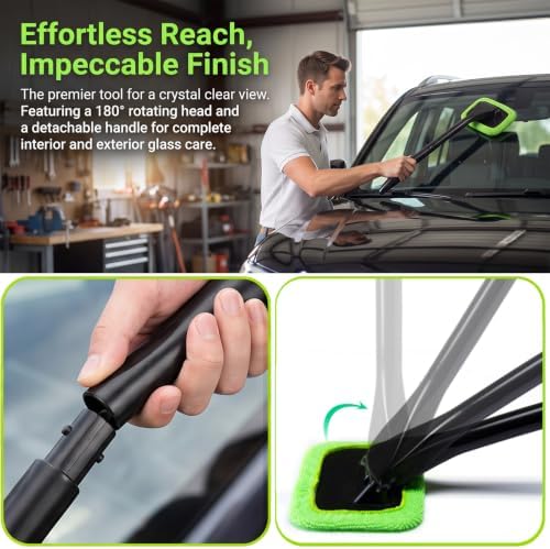 Car Windshield Cleaner Tool, Inside Windshield Cleaning Tool - Image 4