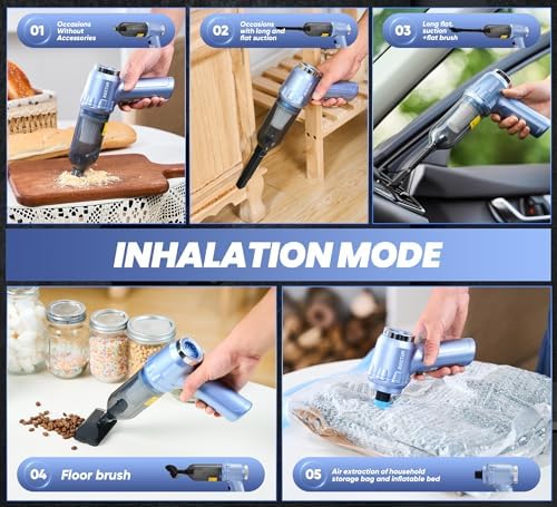 Portable Cordless Handheld Vacuum Cleaner with 15000PA & Air Duster - Image 6