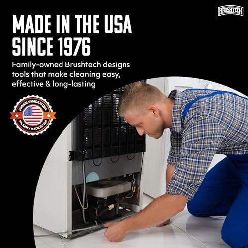 BRUSHTECH – Brushtech Refrigerator Coil Cleaning Brush - Black - Image 7