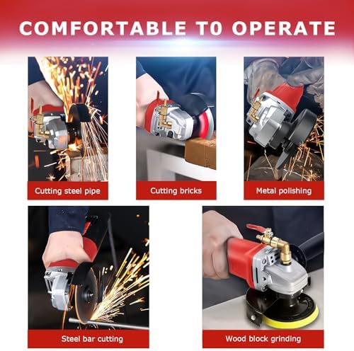 Wet Polisher Grinder,860W/110V Variable Speed Wet Buffer with 4'' Diamond Polishing Pad Tools Kit,Low-noise Wet Stone Polisher Buffing Machine for Concrete,Floor Surface,Marble,Ceramic Tile - Image 6