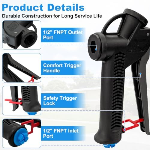 ST-510 Soft-Wash Spray Gun ST-515 Pressure Washer Replacement Gun - Image 3