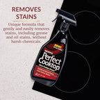 HOPE'S Perfect Cooktop Spray, Glass Ceramic Stovetop Cleaner, No Hazy Residue, Leaves Electric Stove Top Ranges Spotless, Clean Grease and Oil with Ease, Fragrance Free, 23 Fl Oz, Pack of 1 - Image 3