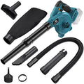 Cordless Leaf Blower for Makita 18V Battery,Electric Jobsite Air Blower with Brushless Motor,6 Variable Speed Up to 180MPH,2-in-1 Handle Electric Blower and Vacuum Cleaner(Battery Not Included) by SUMYOUNG