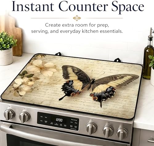 Stove Top Cover,28.5"L x 20.14"W,Heat Resistant Cooktop Protector Mat - Image 7