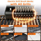 Electric Grill Brush,Cordless Rechargeable BBQ Cleaner - Image 4