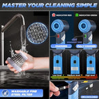Saker Handheld Car Vacuum Portable Cordless17000Pa HL132 Blue - Image 5