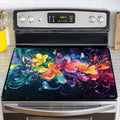 Stove Top Cover for Electric Stove,Glass Stove Top Cover, Heat Resistant Glass Cooktop Cover, Stovetop Protector, Kitchen Decor, Dish Drying Mats Cover for Ceramic Washer Top 28.5x20.5 inch by GIVEYOUTHEBEST