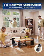 Tineco Floor ONE Switch S6 Stretch Wet Dry Vacuum Cleaner, Multi-Function, 180° Lay-Flat, Anti-Tangle Design, Self-Cleaning, 65Min Runtime, Dual-Edge Cleaning, Whole-House Cleaning Floor Cleaner - Image 2