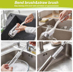 Crevice Cleaning Brush, 18Pcs Cleaning Brush Set for Gaps - Image 4