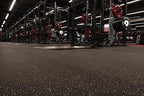 American Floor Mats 3/8in (9mm) Thick 10% Yellow 4' x 6' Heavy Duty Rubber Rolls, Protective Exercise Mats, Home Gym Rubber Flooring - Image 6