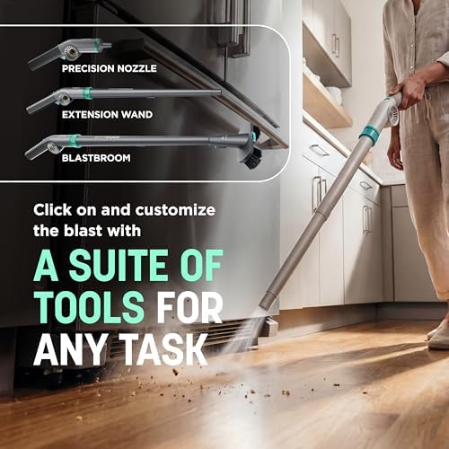 Shark BlastBoss, All-in-One Air Blasting System with BlastBroom, AB2111BL - Image 4