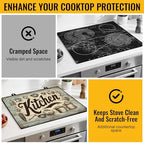 NYZE Stove Top Cover, Electric Glass Cooktop Protector for Kitchen - Image 5