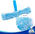 MR.SIGA Professional Window Cleaning Combo - Squeegee & Microfiber Window Scrubber, 10" (Pack of 2) - Image 3