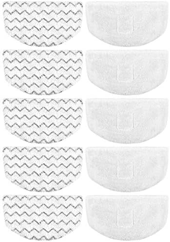 10 Pack Steam Mop Replacement Pads for Bissell Powerfresh Steam Mop 1940 by Extolife
