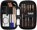 BOOSTEADY Universal Handgun Cleaning kit .22,.357,.38,9mm,.45 Caliber Pistol Cleaning Kit Bronze Bore Brush and Brass Jag Adapter by BOOSTEADY
