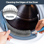 Dryer Vent Cleaner Kit 5 Pcs, Refrigerator Coil Cleaning Brush, Sewer Set Brush, Dryer Lint Cleaner Brush for Flexible Lint Remover, Kitchen Sink, Bathroom Clog, Toilet, Vent Scrubber - Image 4