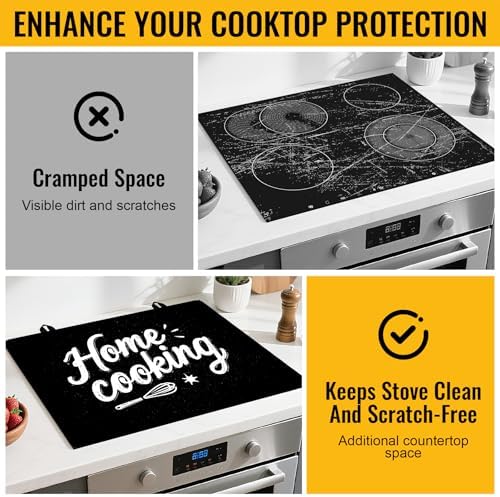 NYZE Stove Top Covers for Electric Stove for Kitchen (Home Cooking) - Image 5
